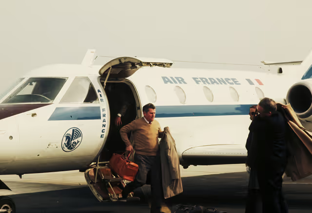 Foto 1: Flight Charter with MEP in 1977