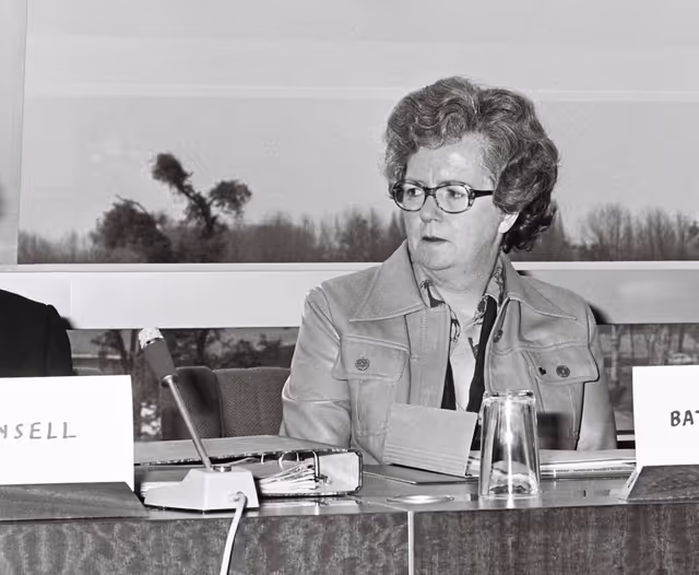 Meetings in Strasbourg on April 1977