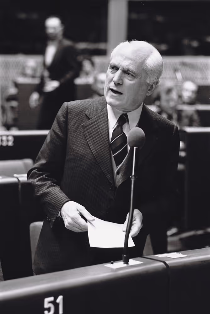 Plenary session in Strasbourg in April 1977