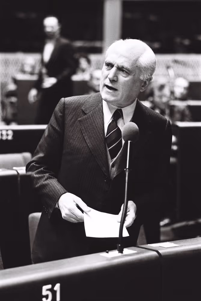 Plenary session in Strasbourg in April 1977
