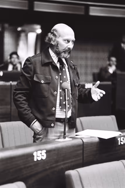 Plenary session in Strasbourg in April 1977