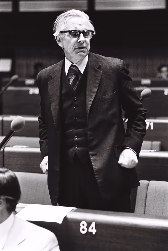 Plenary session in Strasbourg in April 1977