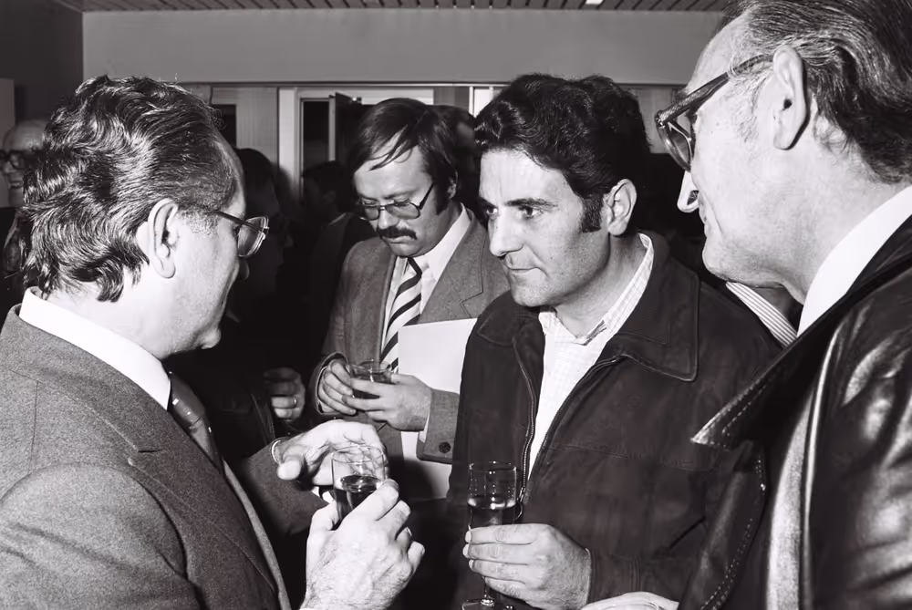 Emilio COLOMBO EP President meets with journalists