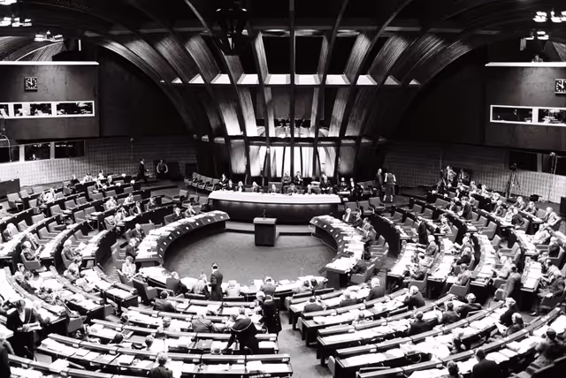 Fotografia 18: Plenary session in Strasbourg in December1977