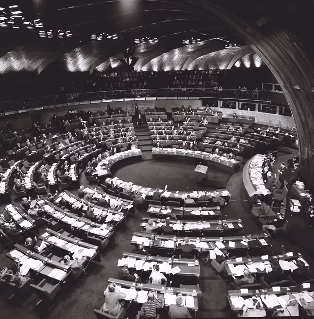Fotografia 20: Plenary session in Strasbourg in December1977