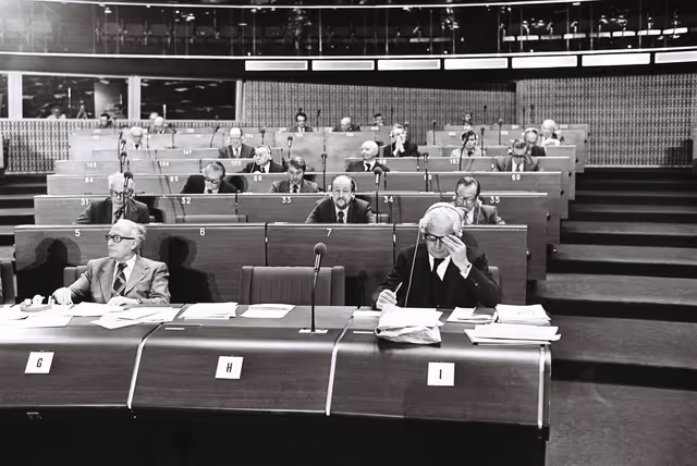 Plenary Session in Strasbourg on March 1978