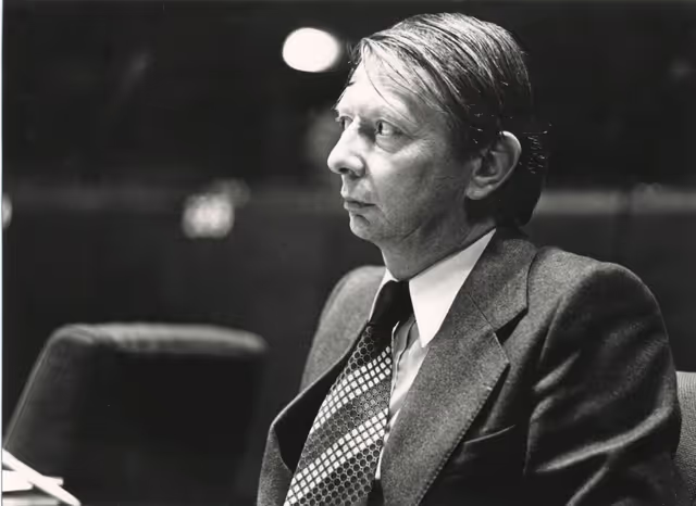 Paul Fernand GRANET during a plenary session in Strasbourg, June 12-16, 1978.