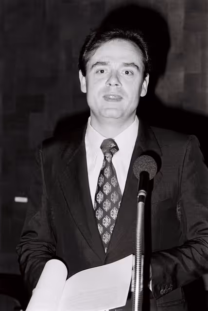 Fotografie 22: Heinz SCHREIBER during a plenary session in Luxembourg, 3-7 July 1978.