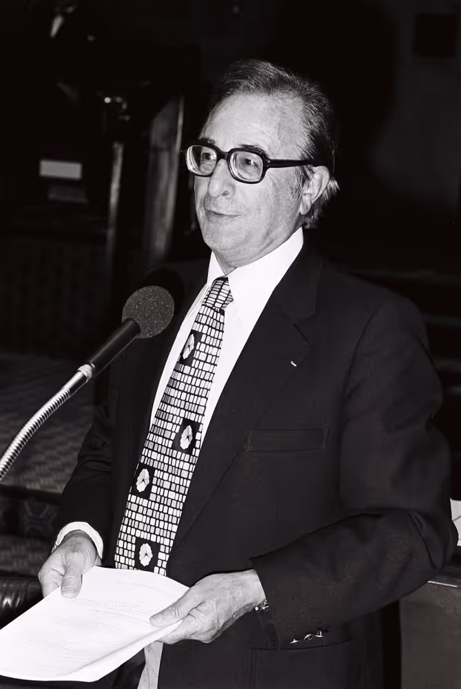 Pierre LAGORCE during a session in Luxembourg in September 1978.