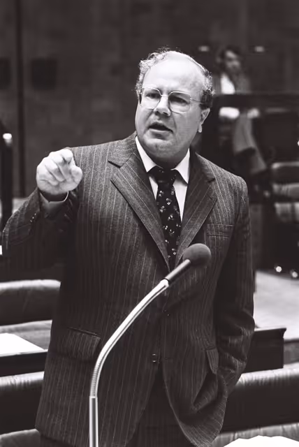 Foto 1: BANGEMANN Martin during the plenary Session in september 1978