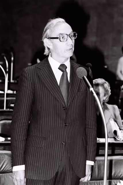 Foto 22: The delegue Ronald William BROWN during a session in Luxembourg in September 1978.
