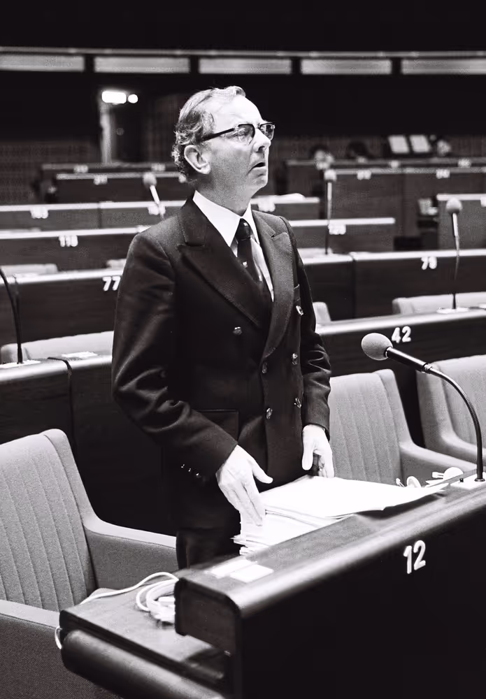 Plenary session in Luxembourg in 1978.