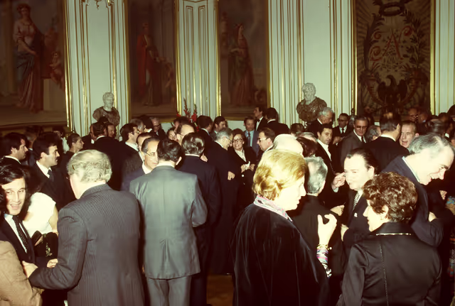 Nuotrauka 2: First democratic President of Portugal, EANES, visiting the European Parliament in 1978
