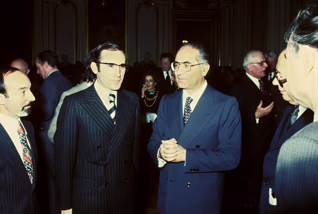Nuotrauka 3: First democratic President of Portugal, EANES, visiting the European Parliament in 1978