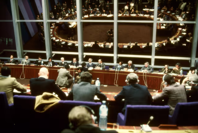 Nuotrauka 44: First democratic President of Portugal, EANES, visiting the European Parliament in 1978