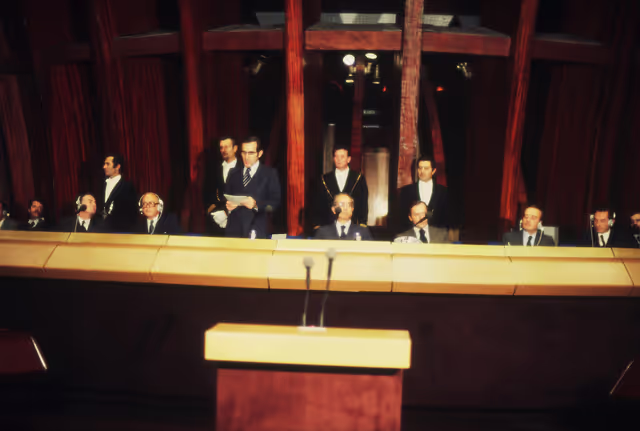 Nuotrauka 12: First democratic President of Portugal, EANES, visiting the European Parliament in 1978