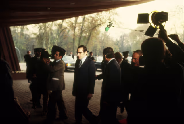 Nuotrauka 9: First democratic President of Portugal, EANES, visiting the European Parliament in 1978