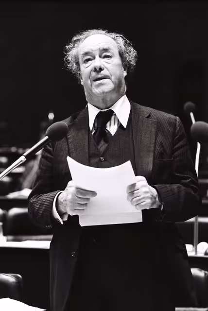 Lord Rowland ST OSWALD during the plenary session from December 11 to 15, 1978, in Luxembourg.
