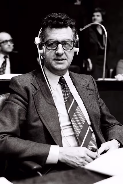 Pierre Charles Alfred KRIEG during the plenary session from December 11 to 15, 1978, in Luxembourg.