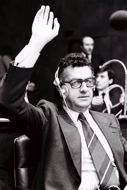 Pierre Charles Alfred KRIEG during the plenary session from December 11 to 15, 1978, in Luxembourg.