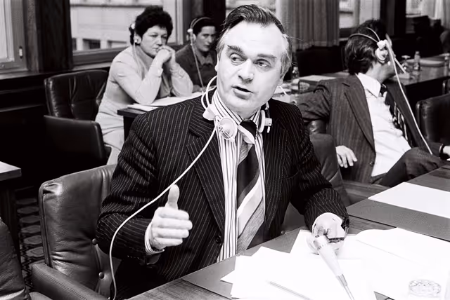 Plenary session in Luxembourg in February 1979.