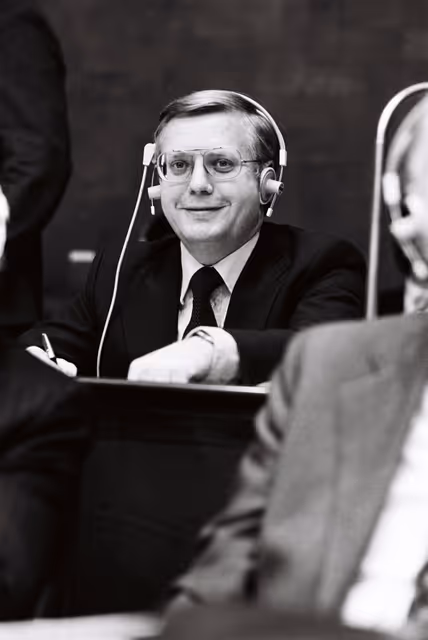Foto 26: Plenary session in Luxembourg in February 1979.