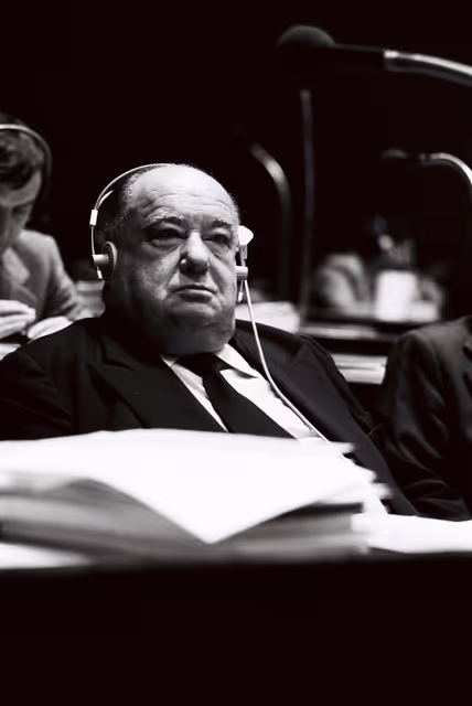 Foto 33: Plenary session in Luxembourg in February 1979.