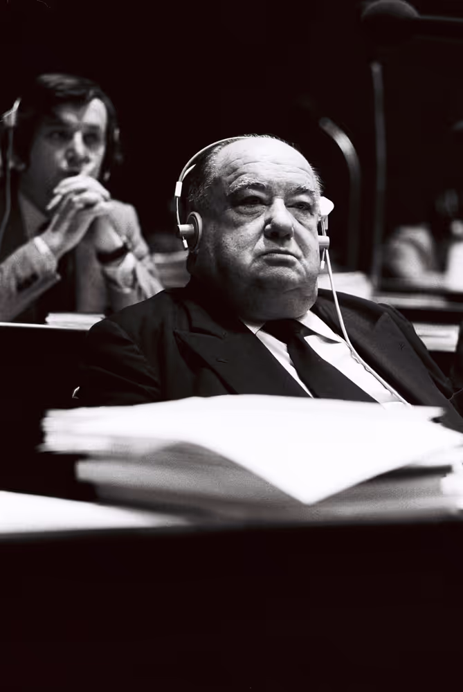 Plenary session in Luxembourg in February 1979.