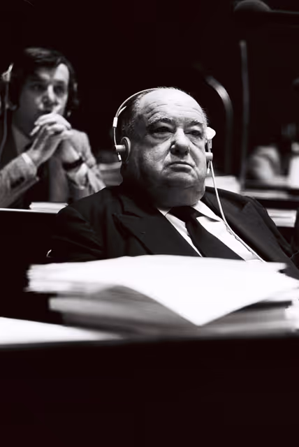 Foto 30: Plenary session in Luxembourg in February 1979.