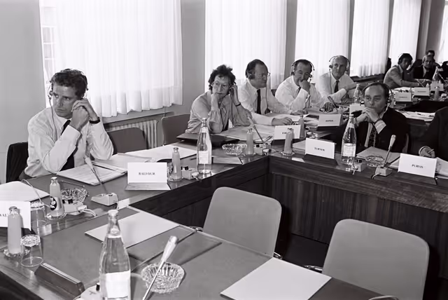 Fotografija 46: Meeting september 1979.Boulevard de l'Empereur Bruxelles