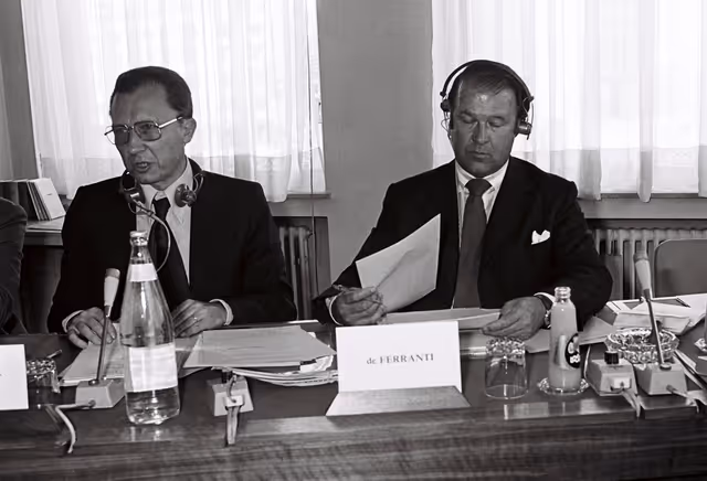 Fotografija 42: Meeting september 1979.Boulevard de l'Empereur Bruxelles