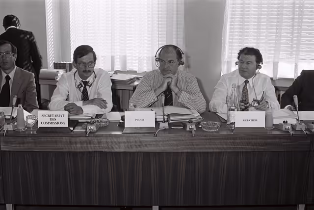 Fotografija 36: Meeting september 1979.Boulevard de l'Empereur Bruxelles