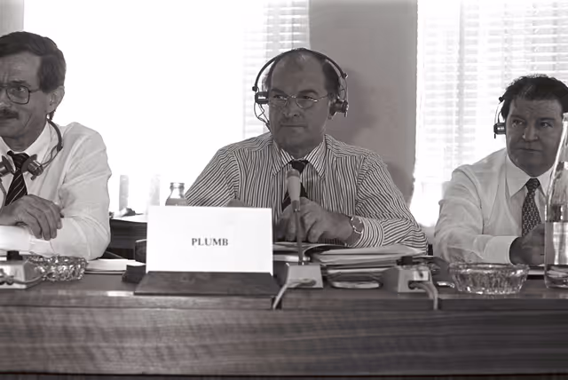 Fotografija 39: Meeting september 1979.Boulevard de l'Empereur Bruxelles