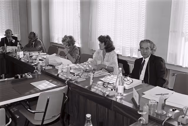 Fotografija 37: Meeting september 1979.Boulevard de l'Empereur Bruxelles