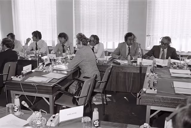 Fotografija 27: Meeting september 1979.Boulevard de l'Empereur Bruxelles