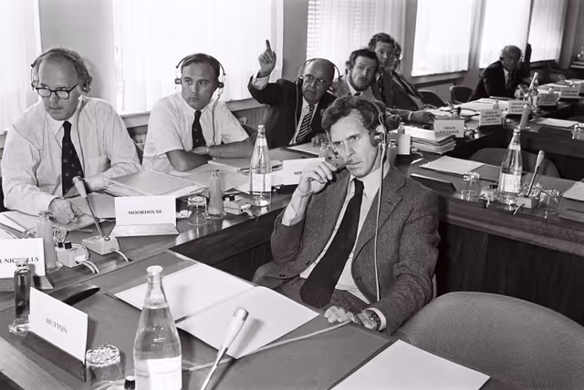 Fotografija 21: Meeting september 1979.Boulevard de l'Empereur Bruxelles