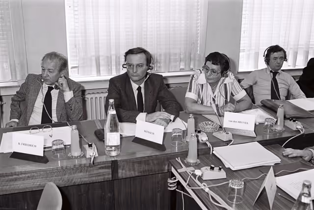 Fotografija 15: Meeting september 1979.Boulevard de l'Empereur Bruxelles