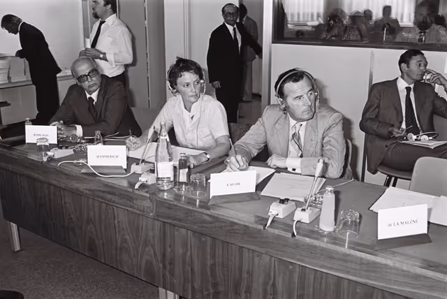 Fotografija 13: Meeting september 1979.Boulevard de l'Empereur Bruxelles