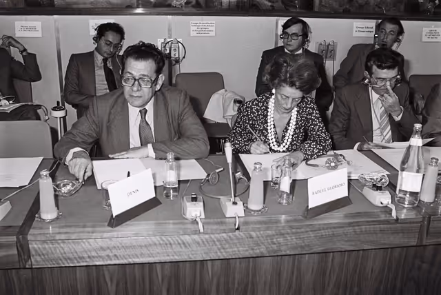 Fotografija 14: Meeting september 1979.Boulevard de l'Empereur Bruxelles