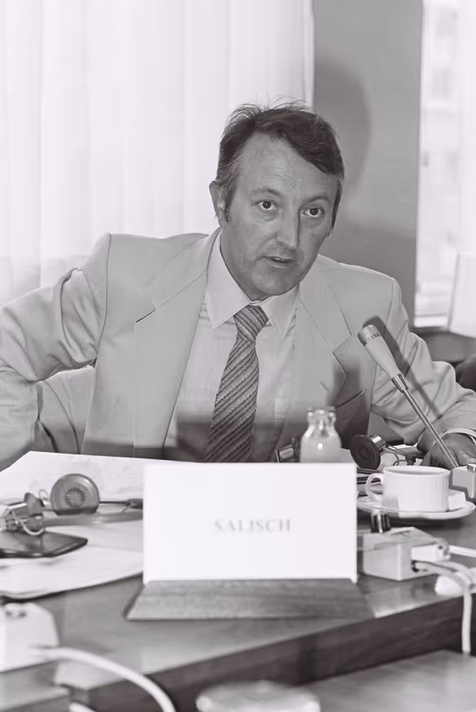 Meeting september 1979.Boulevard de l'Empereur Bruxelles
