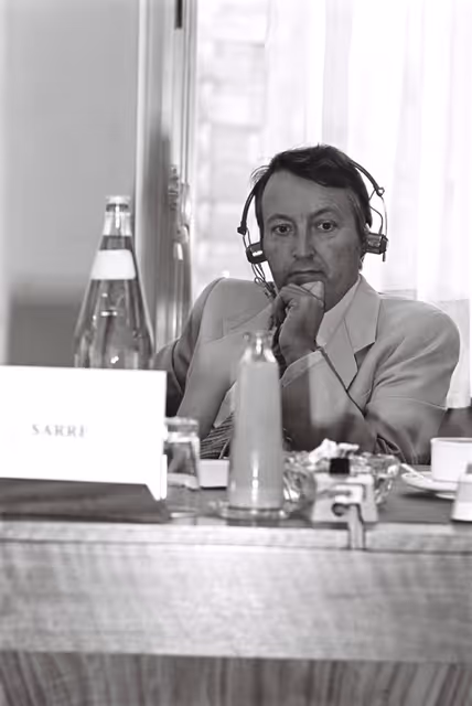 Meeting september 1979.Boulevard de l'Empereur Bruxelles