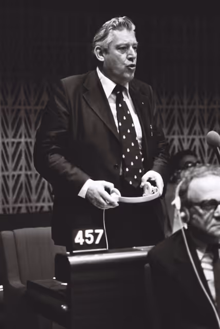 Suriet 22: The MEP Ian R.K. PAISLEY during a session in Strasbourg in September 1979.