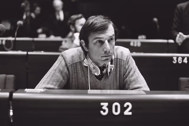 Fotografia 25: The MEP William Francis NEWTON DUNN during a session in Strasbourg in September 1979.