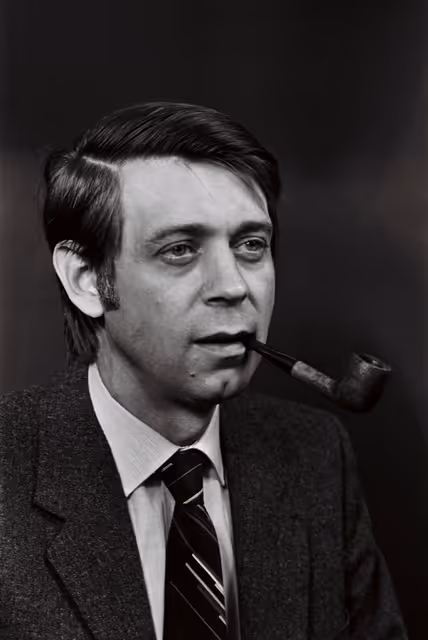 Fotagrafa 25: Portrait of the MEP Paul-Henry GENDEBIEN in September 1979.