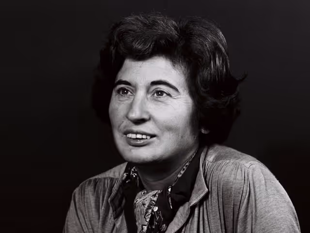 Fotagrafa 27: Portrait of the MEP Ursula SCHLEICHER in September 1979.