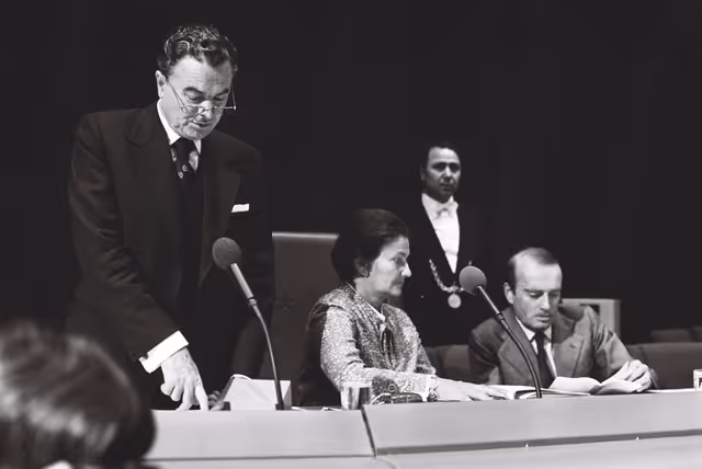 Fotografija 19: Plenary session in Strasbourg in September 1979.