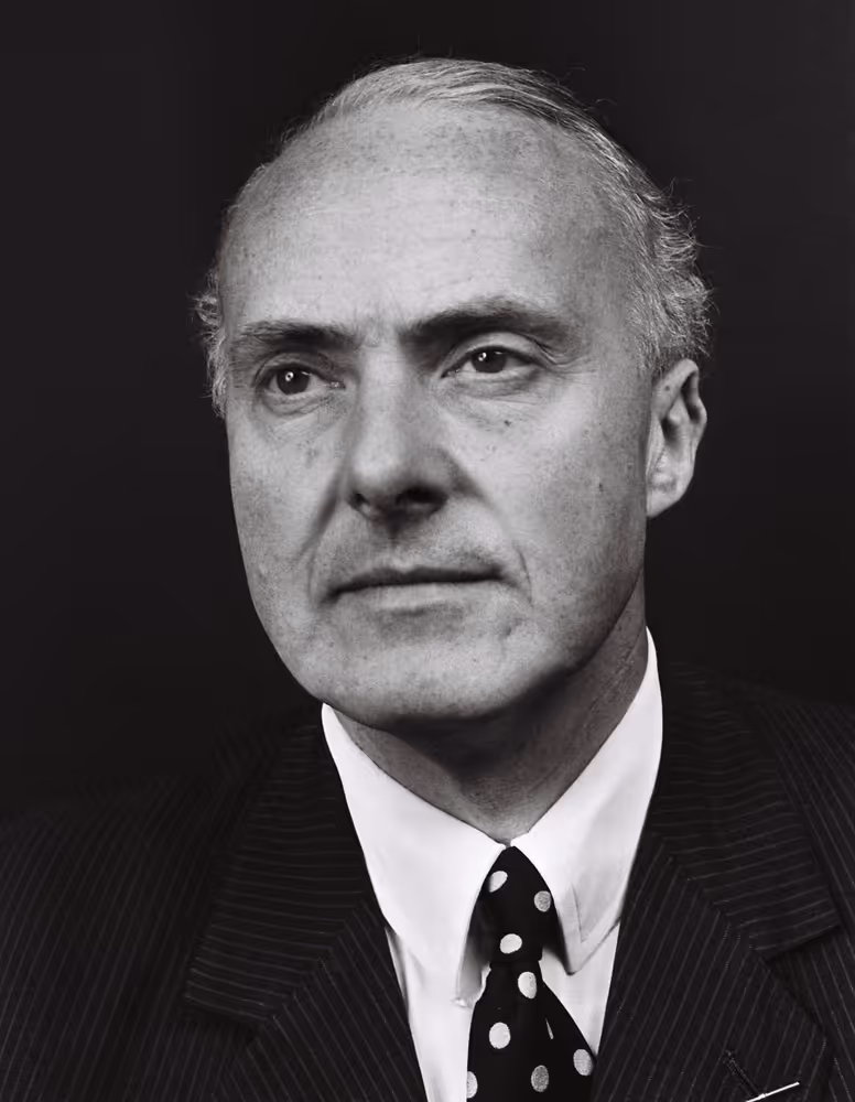 Portrait of the MEP Sir Brandon RHYS WILLIAMS in September 1979.