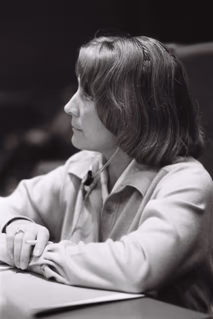 Fotó 41: The European Parliament Vice President Danielle DE MARCH during a session in Strasbourg in October 1979.