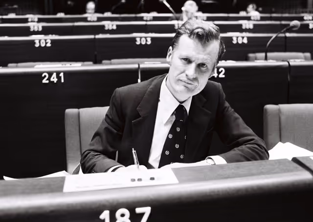 Fotó 46: The MEP David A. HARRIS during a session in Strasbourg in October 1979.