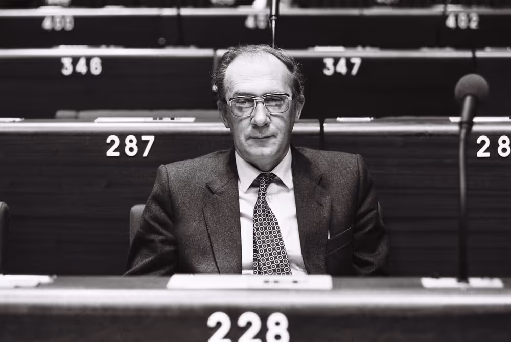 The MEP Jack P.J. HENCKENS during a session in Strasbourg in October 1979.